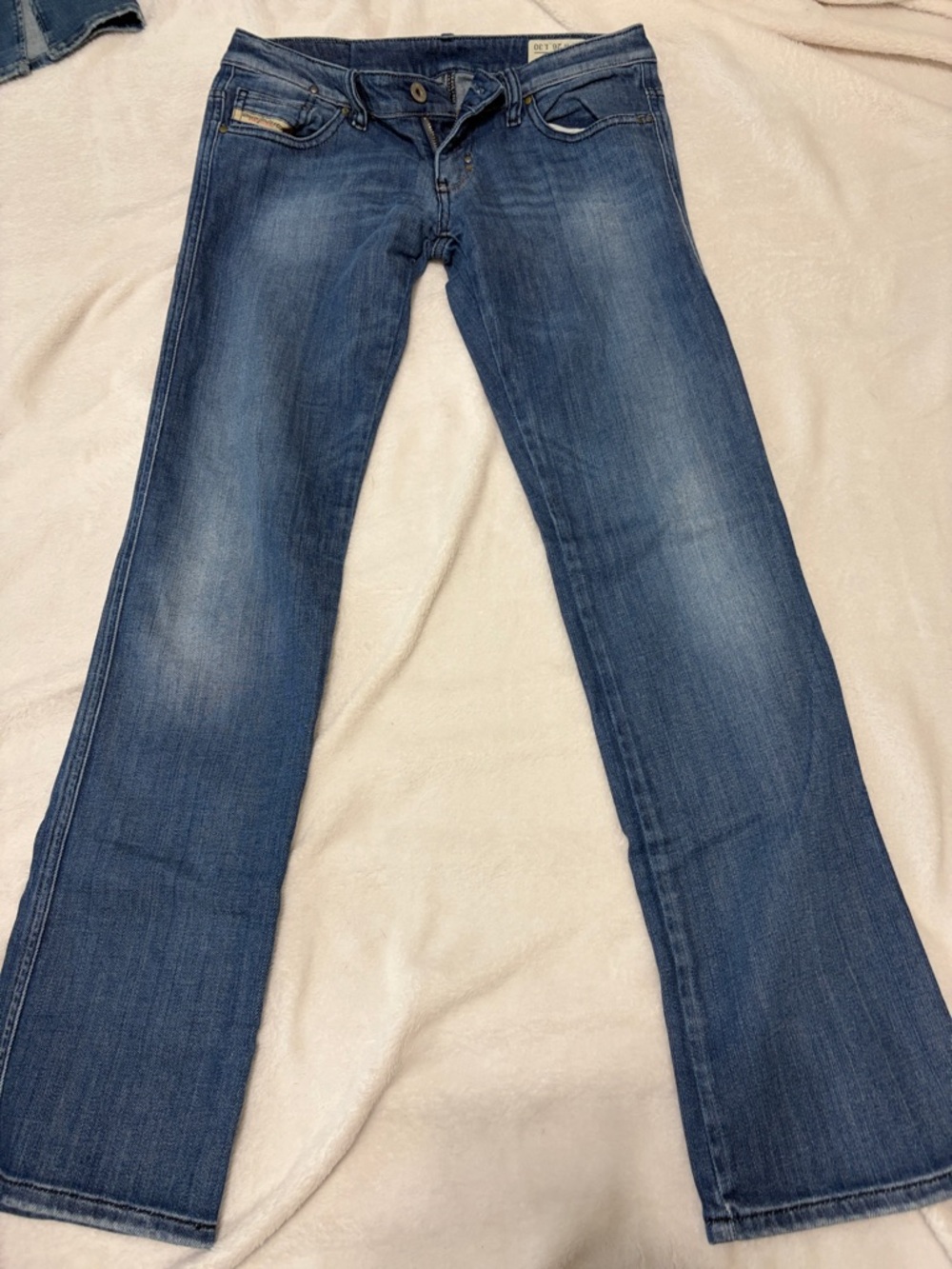 Diesel Lhela Light Blue Stretch Denim Jeans